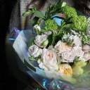 Букет Селена - с добавлением зелени - миниатюра 