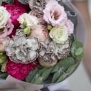 Букет Риф - с добавлением зелени - миниатюра 