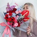 Букет Синяя туманность - миниатюра
