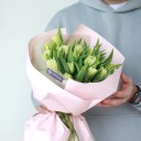 Букет Лаймовый Крем - подарочное оформление - миниатюра