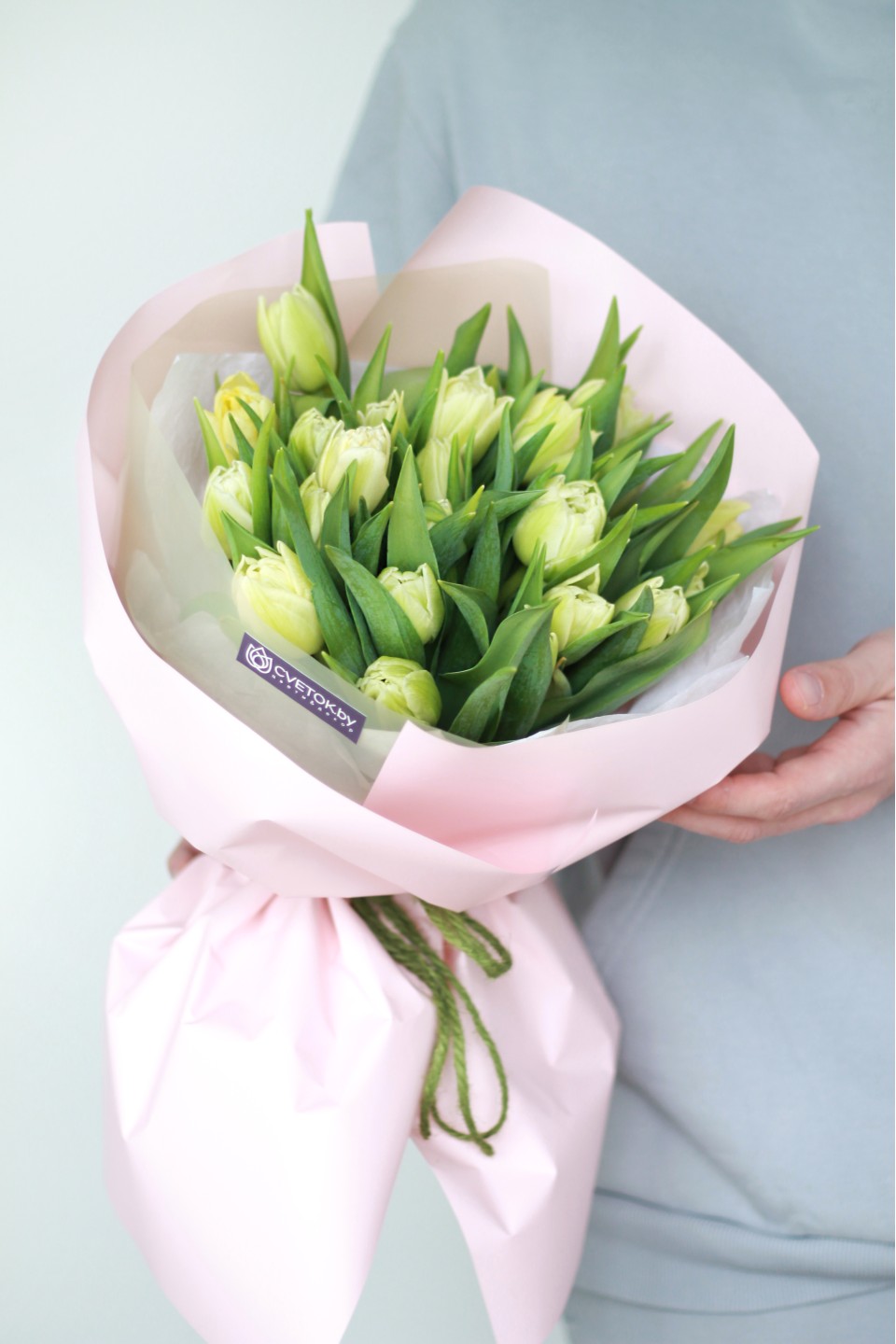 Букет Лаймовый Крем - с доставкой по Минску