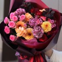 Букет Ферран - с добавлением зелени - миниатюра 