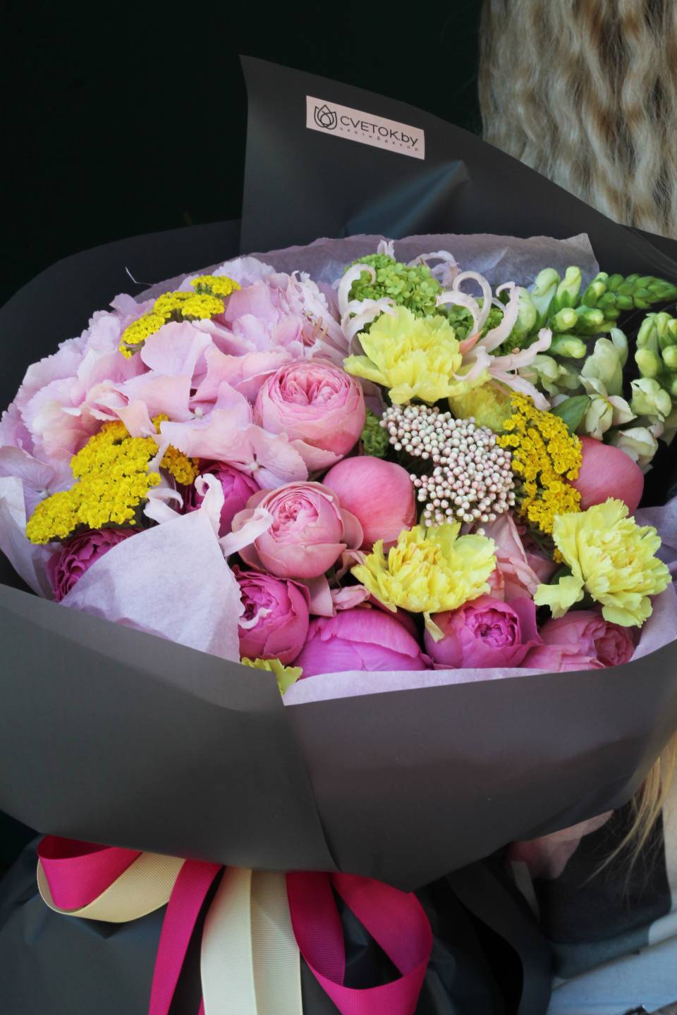 Букет Конфета - подарочное оформление