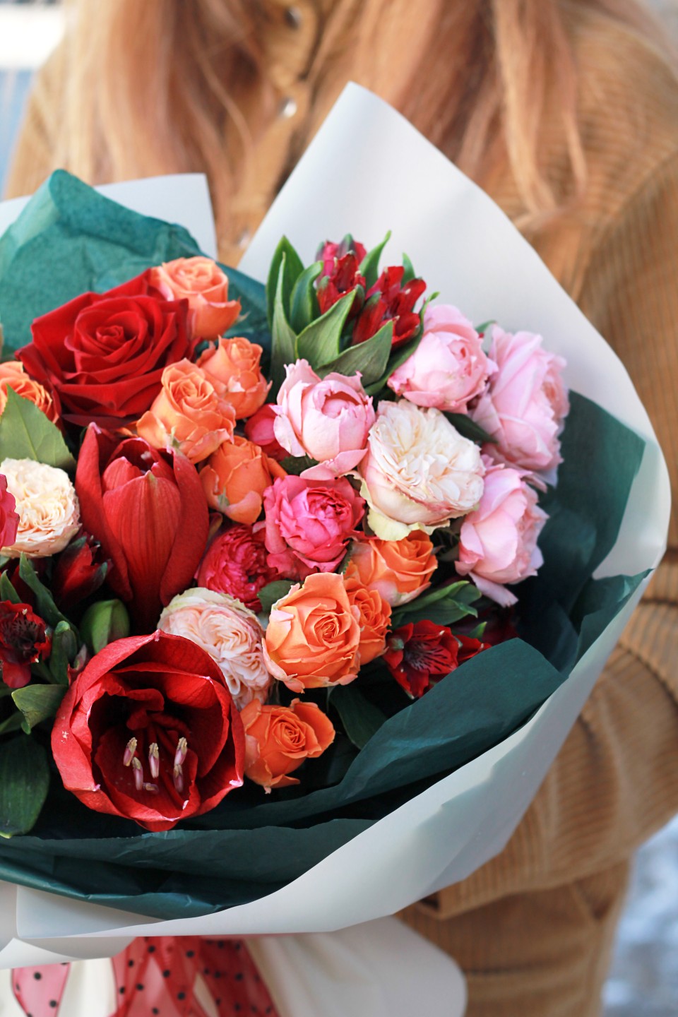 Букет Дейзи - подарочное оформление