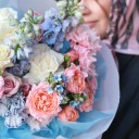 Букет Небесная гармония - подарочное оформление - миниатюра