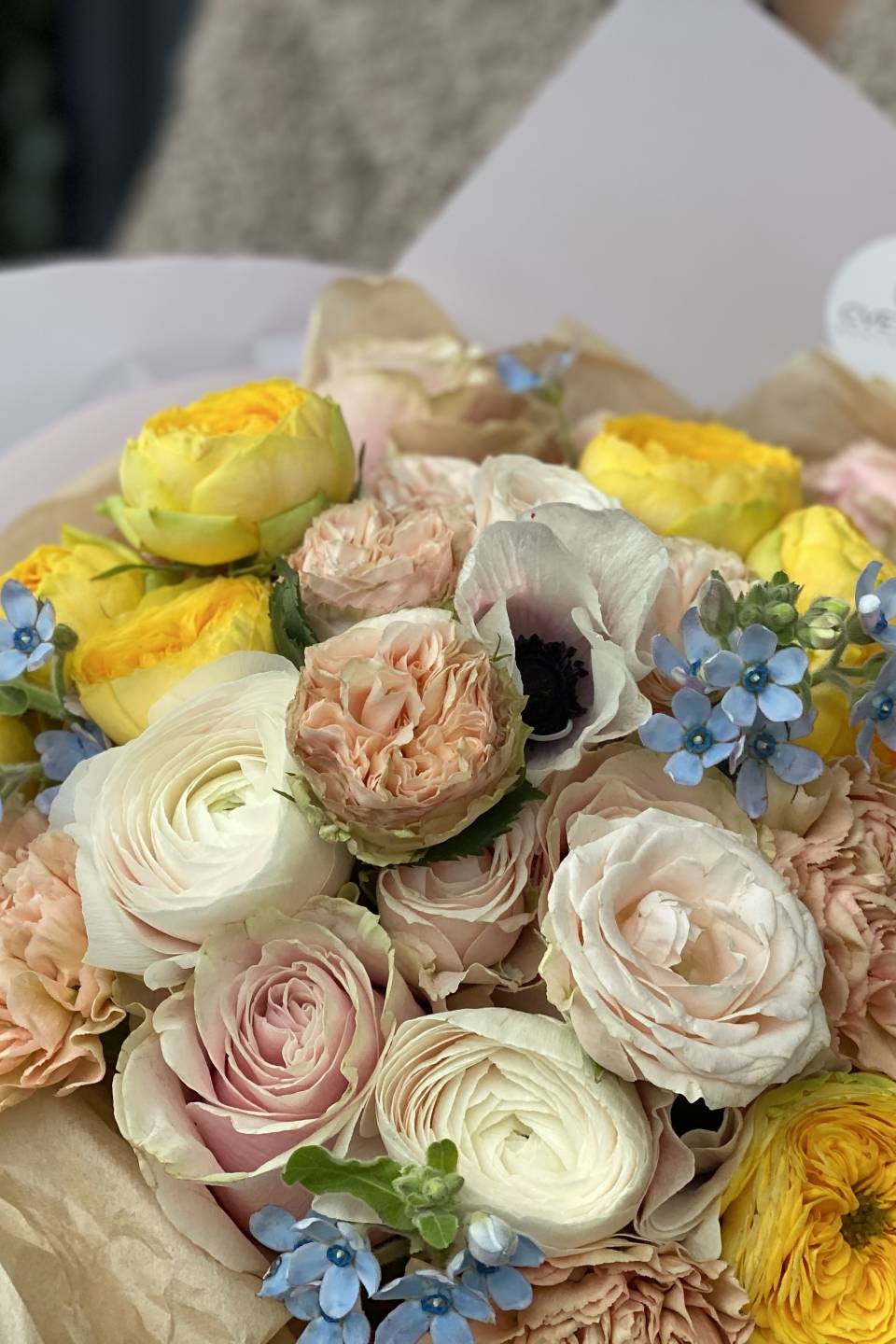 Букет Авторский - с добавлением зелени