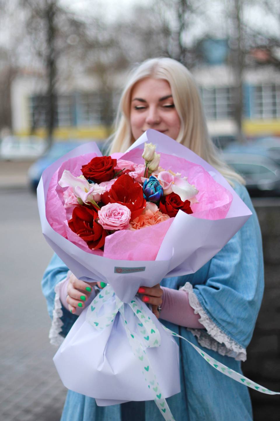 Букет Взгляд  - с доставкой по Минску