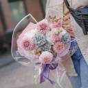 Букет My picture - с добавлением зелени - миниатюра 