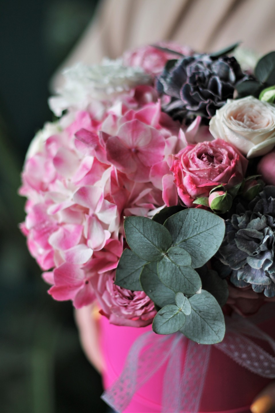 Коробочка Малиновое изящество - с доставкой по Минску