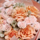 Букет Осенняя Мелодия - подарочное оформление - миниатюра