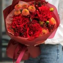 Букет Пламенные Чувства - быстрая доставка в Минске - миниатюра