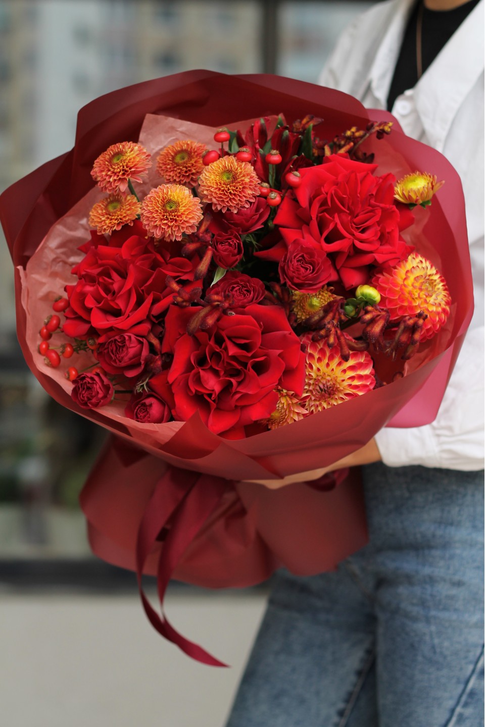 Букет Пламенные Чувства