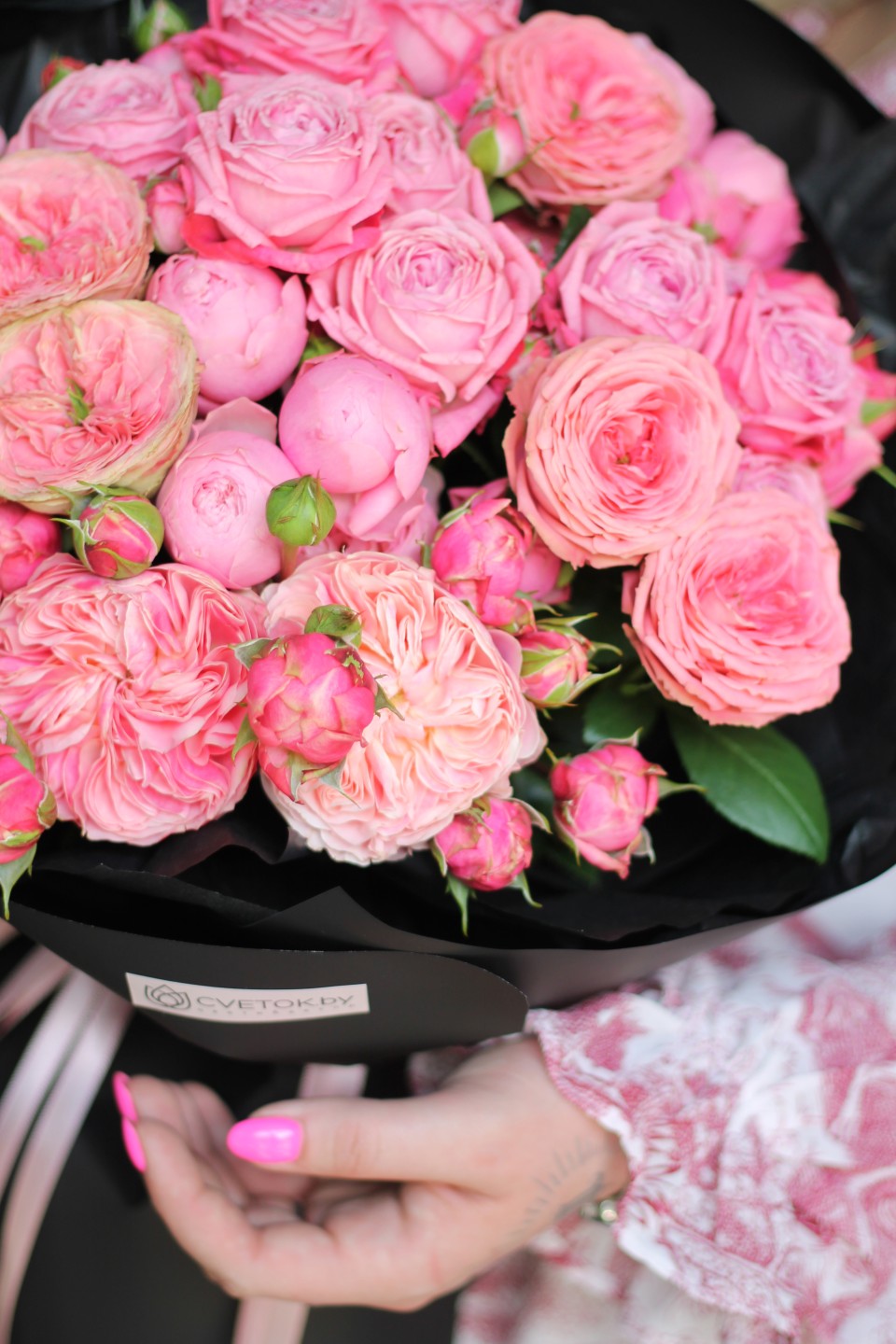 Букет Коралловая Гармония - с доставкой по Минску