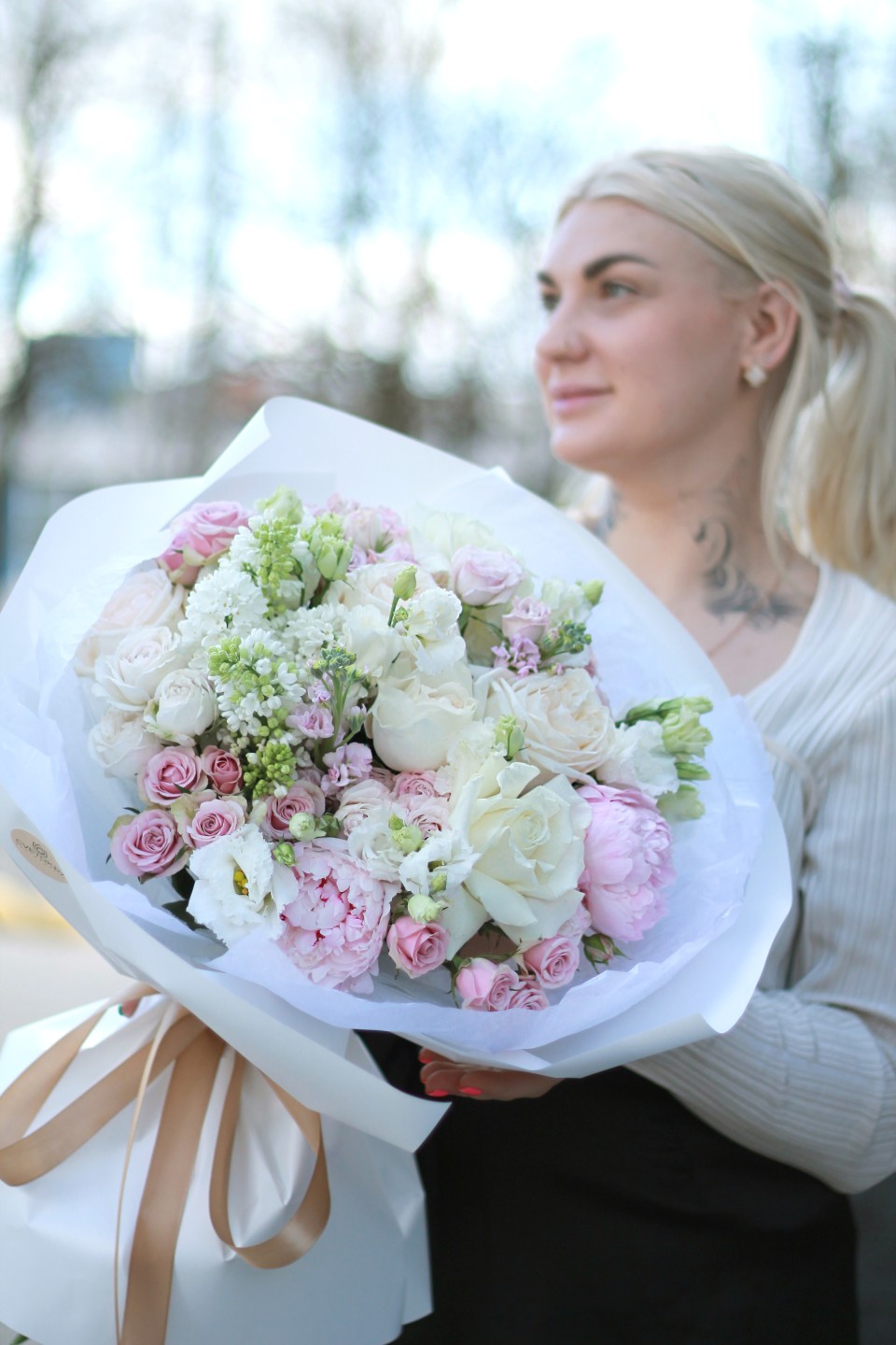 Букет Капля росы - быстрая доставка в Минске