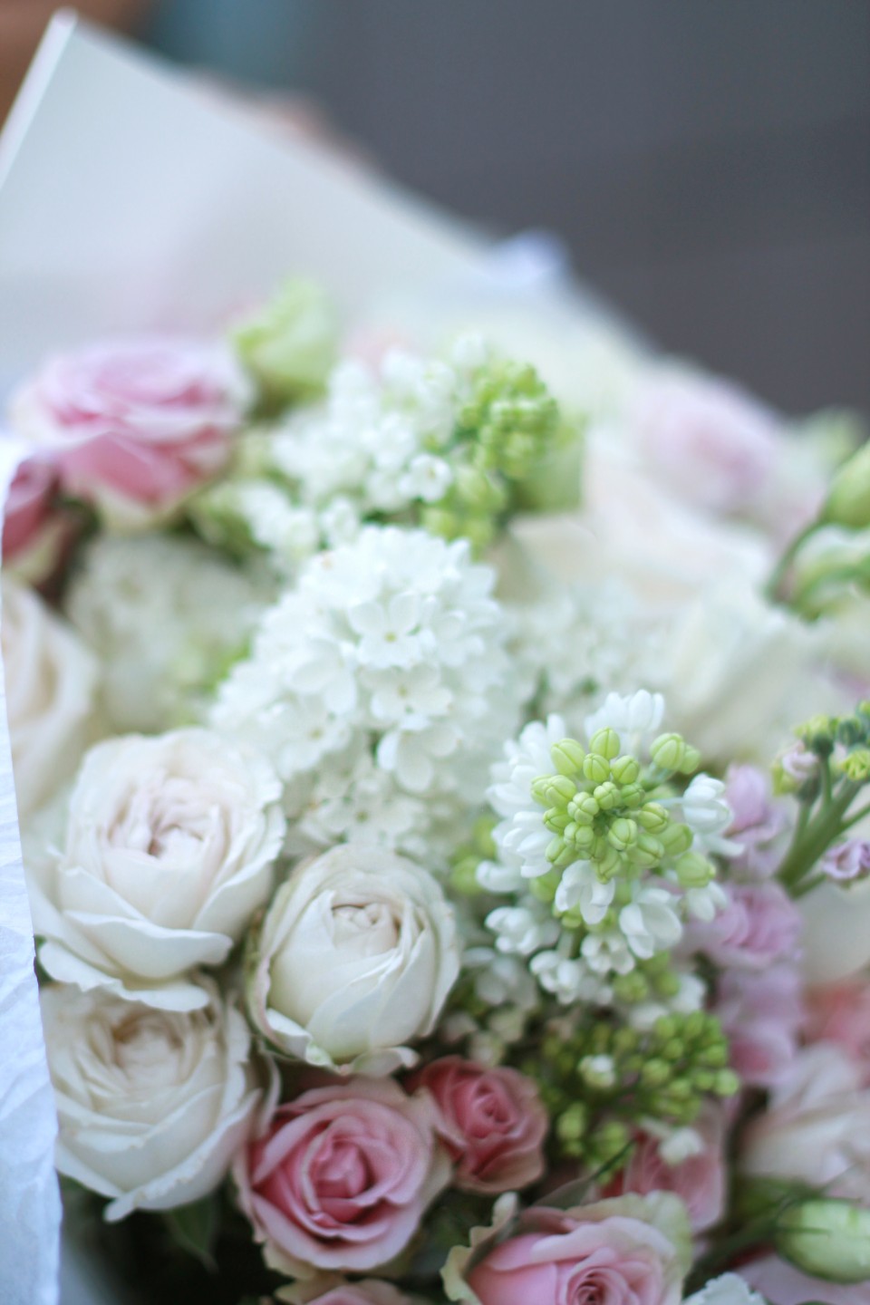 Букет Капля росы - подарочное оформление