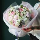 Букет Предложение - с добавлением зелени - миниатюра 