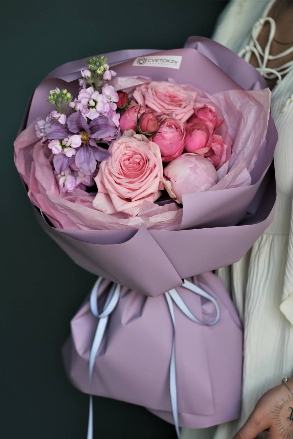 Букет Оттенки лаванды