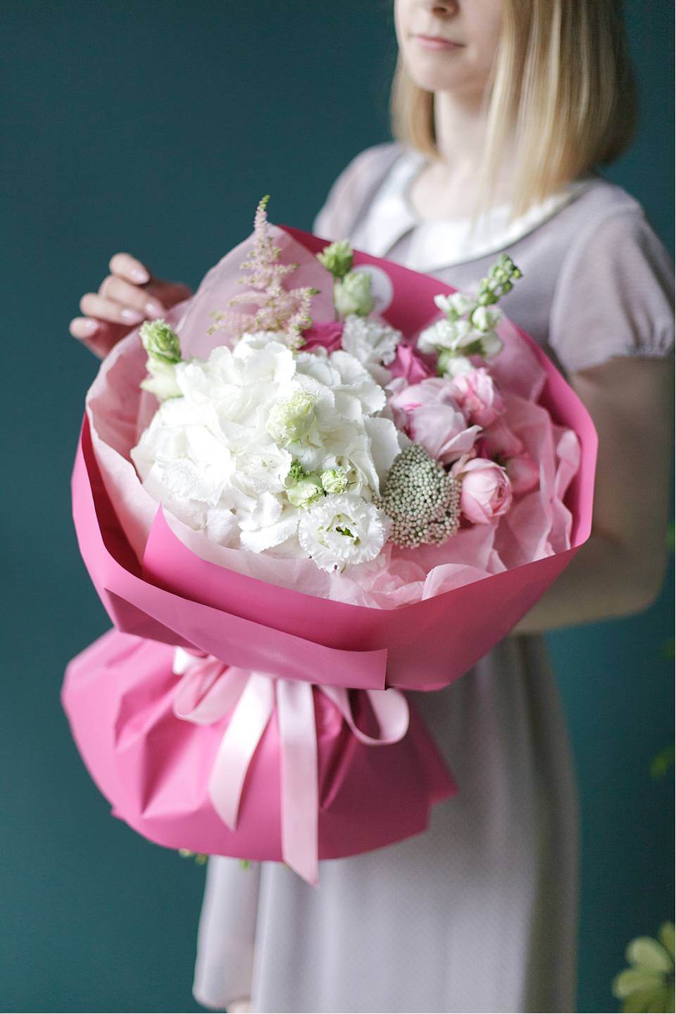 Букет Малиновый пломбир