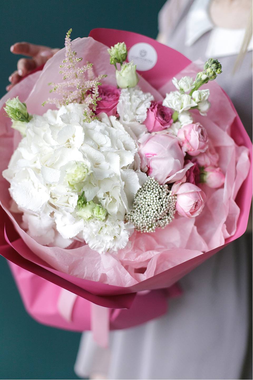 Букет Малиновый пломбир - с доставкой по Минску