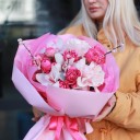 Букет Barbie - с добавлением зелени - миниатюра 