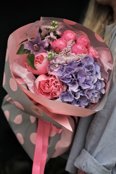 Букет "Горошек"