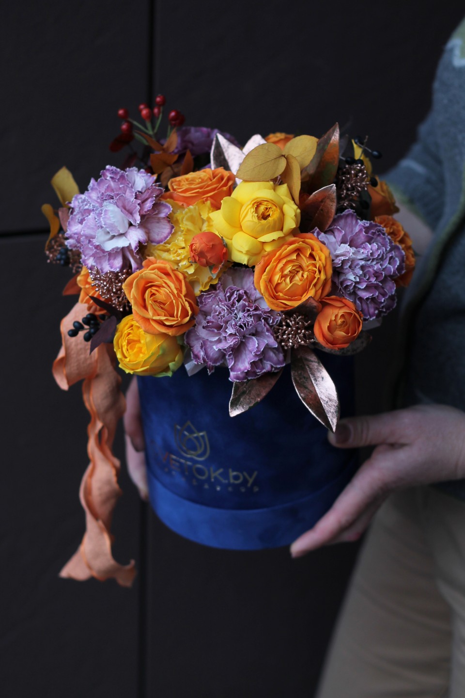 Коробочка Стифа - с добавлением зелени