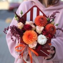 Композиция Грейс - подарочное оформление - миниатюра