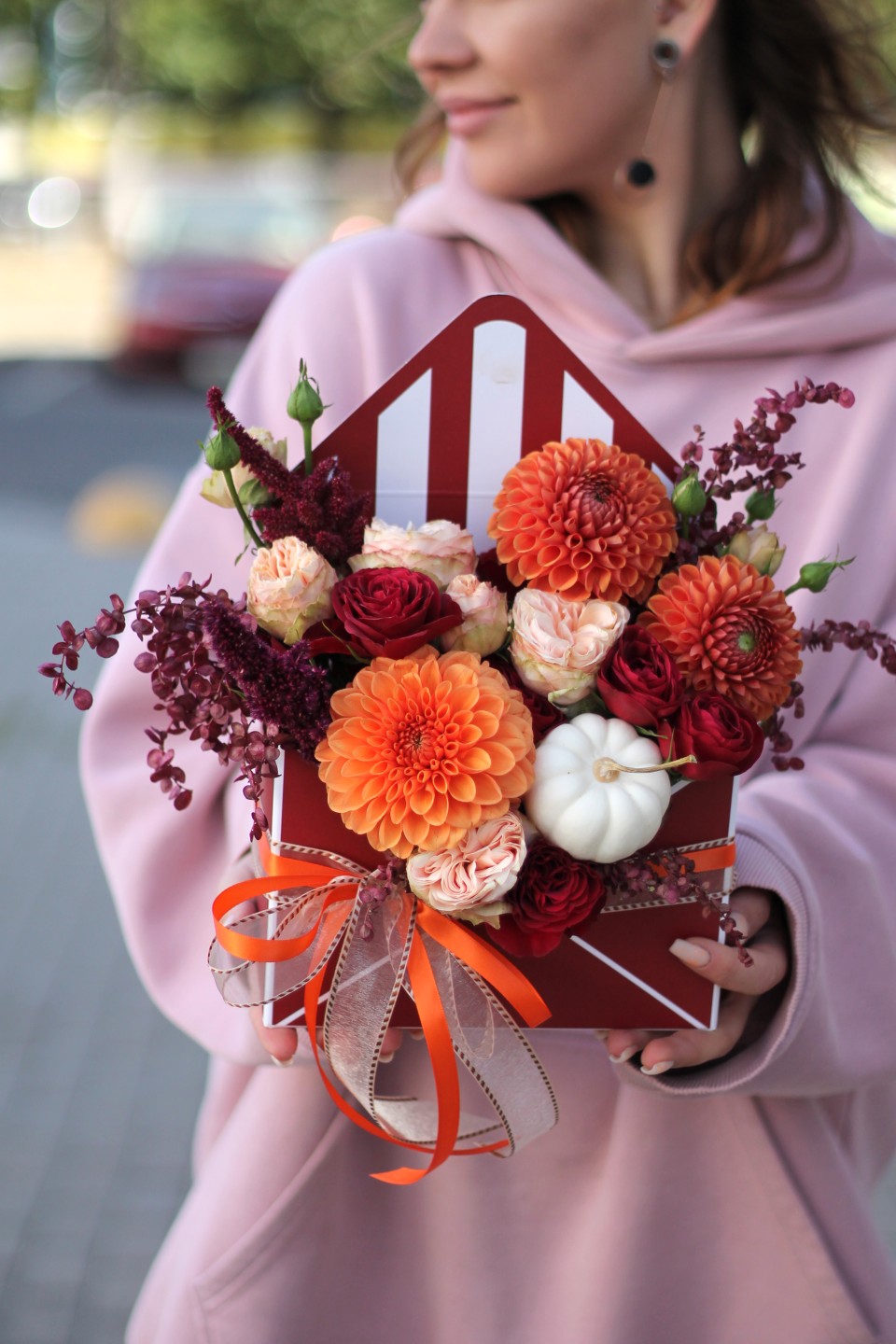 Композиция Грейс - подарочное оформление