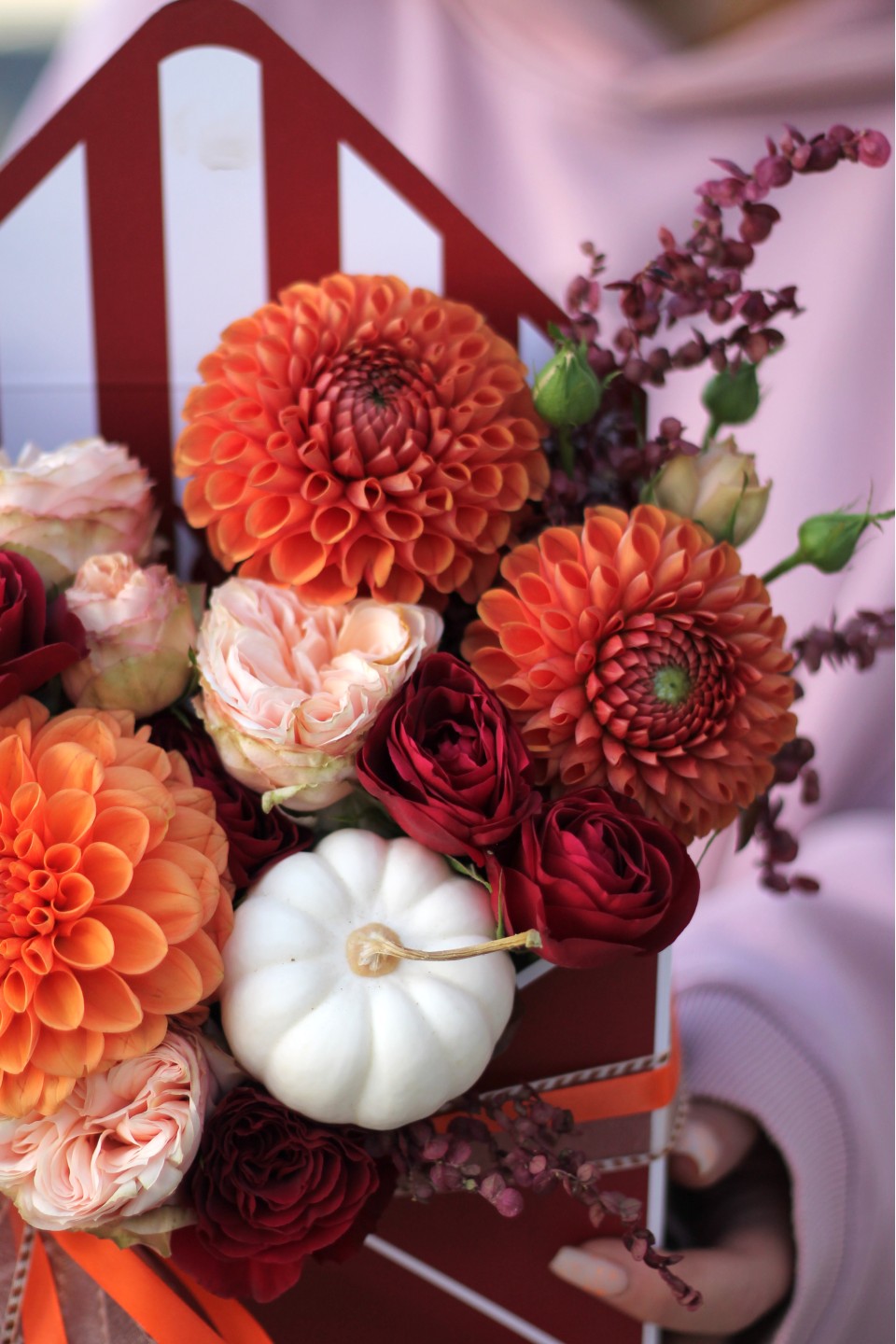 Композиция Грейс - с добавлением зелени