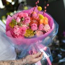 Букет Лучик - подарочное оформление - миниатюра