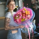 Букет Лучик - миниатюра