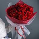 Букет из красных французских роз Виктори - для женщины/молодой пары - миниатюра