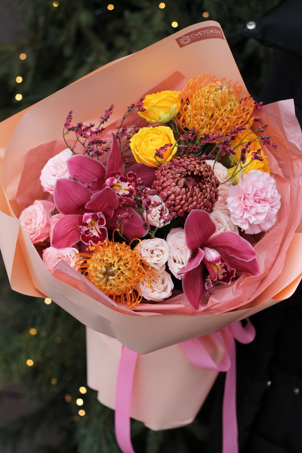 Букет Пунш - с доставкой по Минску