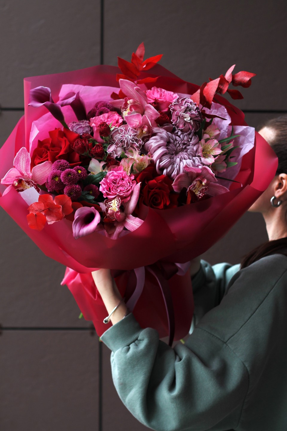 Букет Роберто - подарочное оформление