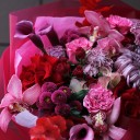 Букет Роберто - с добавлением зелени - миниатюра 