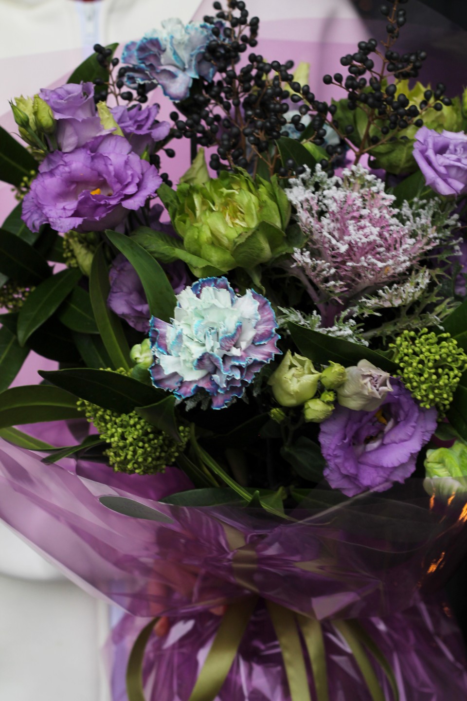 Букет Фиолетовый Кармин - с доставкой по Минску