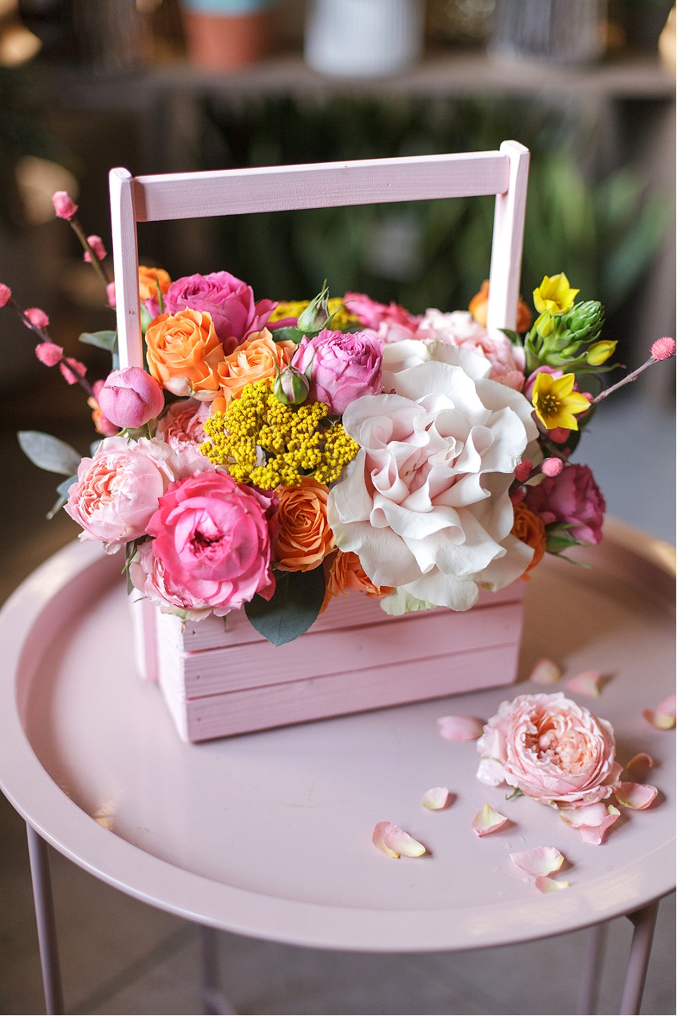 Композиция Флоренция - с добавлением зелени