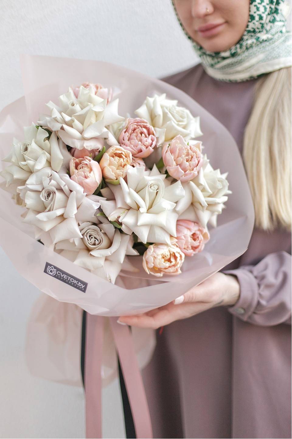 Букет Жанетте - подарочное оформление