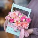 Композиция в коробке Римини - подарочное оформление - миниатюра