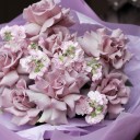 Букет Аманда - с добавлением зелени - миниатюра 