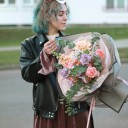 Букет Velvet fantasy - подарочное оформление - миниатюра