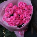 Букет Лоли - с добавлением зелени - миниатюра 