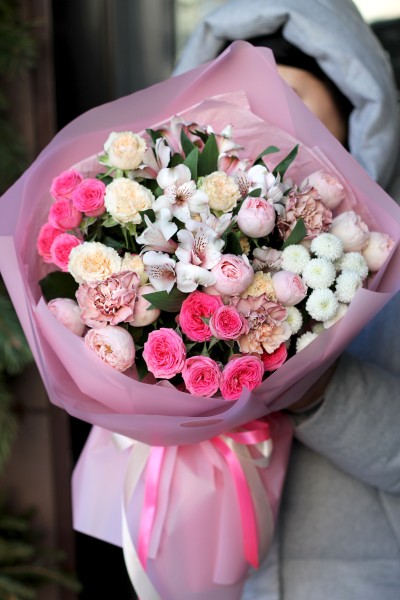 Букет "Тепло сердца"