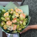 Букет Фисташковое мороженое - с доставкой по Минску - миниатюра
