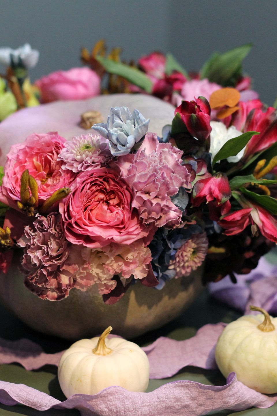 Композиция Праздничная тыква №3 - подарочное оформление