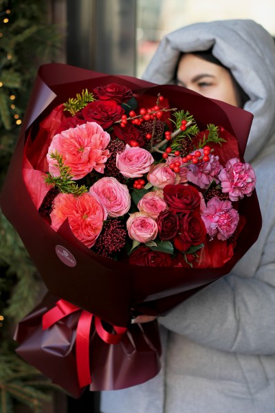 Букет "Брусника"