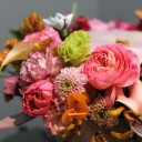 Композиция Праздничная тыква №3 - для женщины/молодой пары - миниатюра