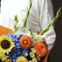 Букет Лимонный пирог - с добавлением зелени - миниатюра 