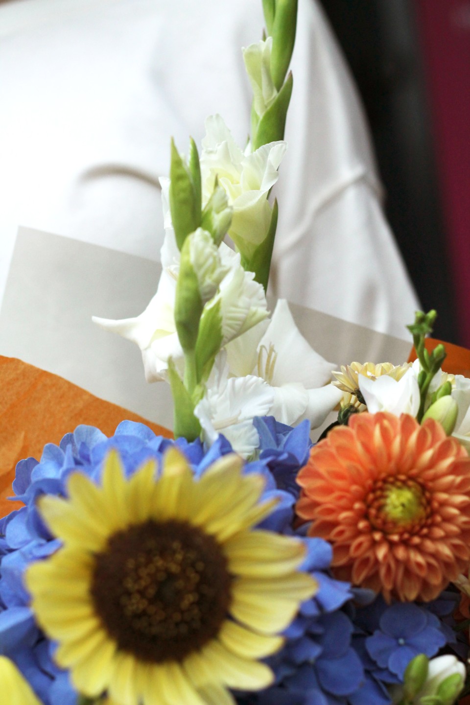 Букет Лимонный пирог - подарочное оформление