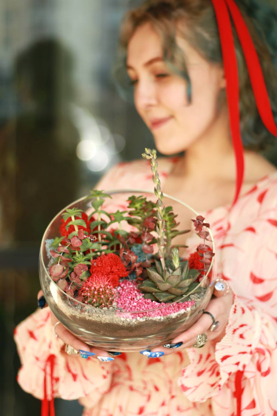 Флорариум Алый сад